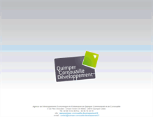 Tablet Screenshot of minisite.quimper-cornouaille-developpement.fr